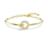 Swarovski Dextera Collezione Bracciale rigido, Taglio rotondo, Bianco