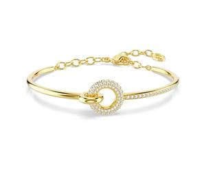Swarovski Dextera Collezione Bracciale rigido, Taglio rotondo, Bianco