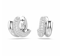 Swarovski Dextera Collezione Orecchini a cerchio, Taglio rotondo, Mini, Bianco