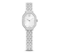Swarovski Dextera Orologio Ottagonale, Swiss Made, Bracciale In Metallo, Tono Argento, Acciaio Inossidabile