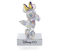Swarovski Disney 100 Decorazione Minnie Mouse, con Cristalli, Metallo, Multicolore