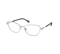 Swarovski Donna SK1006 4001 Montature da vista Metallo Argento Trasparente Pillow Normale