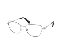 Swarovski Donna SK1018 4001 Montature da vista Metallo Argento Cat Eye Normale