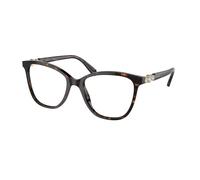 Swarovski Donna SK2020 1002 Montature da vista Acetato Marrone Trasparente Squadrata Normale