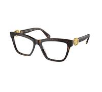 Swarovski Donna SK2021 1002 Montature da vista Acetato Marrone Trasparente Squadrata Normale