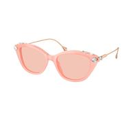 Swarovski Donna SK6010 1041/5 Occhiali da sole Acetato Rosa Rosa Cat Eye Normale