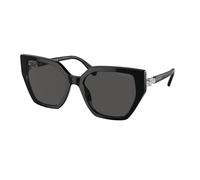 Swarovski Donna SK6016 100187 Occhiali da sole Acetato Nero Grigio Geometrica Normale