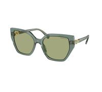 Swarovski Donna SK6016 104382 Occhiali da sole Acetato Verde Verde Geometrica Normale