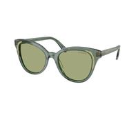 Swarovski Donna SK6031 104382 Occhiali da sole Acetato Verde Verde Farfalla Normale