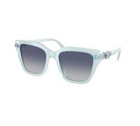 Swarovski Donna SK6041 10244L Occhiali da sole Acetato Blu Blu Geometrica Normale Sfumato