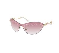 Swarovski Donna SK7023 40138D Occhiali da sole Metallo Oro Rosa Geometrica Normale Sfumato