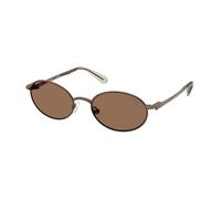 Swarovski Donna SK7033 400273 Occhiali da sole Metallo Marrone Marrone Rotonda Normale