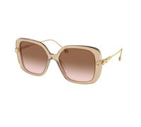 Swarovski Donna Swarovski SK6011 103413 Occhiali da sole Acetato Beige Marrone Pillow Normale Sfumato