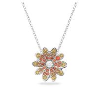Swarovski Eterno Fiore Donna Bianco Cristallo Misto Collana IN Metallo 5642867