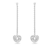Swarovski - Generation Drop Earrings Long - -Accessories -Donna -Grigio -ONE SIZE