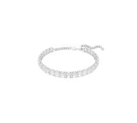 Swarovski Girocollo Millenia, Taglio ottagonale, Bianco, Placcato rodio