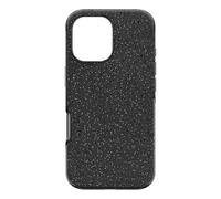 Swarovski High Custodia per Smartphone, Cover per iPhone 17, Accessorio Telefono con Cristalli Neri, Compatibile con iPhone 17 e Caricatori Ufficiali Apple, Nero