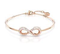Swarovski Bellissimo bracciale placcato in oro rosa Infinity Hyperbola 5679443