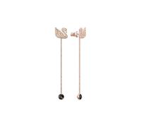 Swarovski - Iconic Swan Drop Earrings - - Accessories - Donna - Rosa - ONE SIZE