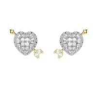 Swarovski - Idyllia Stud Earrings - - Accessories - Donna - Grigio - ONE SIZE