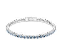 Swarovski Tennis Imber Emily Bracciale morbido, blu, Rhodium lucido
