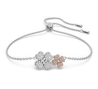 Swarovski Latisha Collezione Braccialetto, Argento/Rosa