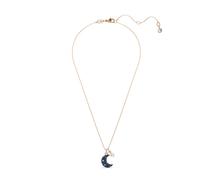 Collana con pendente Swarovski Luna multicolor blu placcato oro rosa 5671585