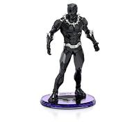 Swarovski Marvel Black Panther, Oggetto Decorativo con Personaggio in CristalliSwarovski , Nero