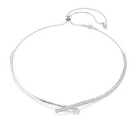 Swarovski Matrix 5754020 collana placcata in rodio bianco