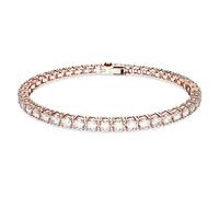 Swarovski Bracciale intramontabile con cristallo placcato oro Matrix Tennis 5657661 16,5 cm