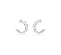 Swarovski Orecchini 'MATRIX' argento / bianco, Taglia One Size