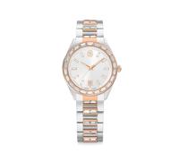 Swarovski Matrix Collezione Date Orologio, Swiss Made, Metal Bracciale