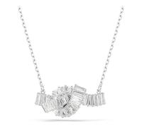 Swarovski Matrix Collezione, nœud, blanc, plaqué rhodium