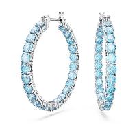 Swarovski Matrix Crystal Orecchini Collezione, Blu, Trasparente e Rosa Cristalli su più finiture, Taglia unica, Ottone, Senza Gemma, Misura unica, Ottone, Nessuna pietra preziosa