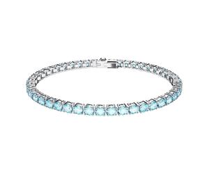 Swarovski - Matrix Tennis Bracelet - - Accessories - Donna - Blu - ONE SIZE