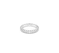 Swarovski Matrix Vittore Collezione Anello, Bianco, Matrix Vittore Round Cut Ring, 58