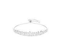 Swarovski Mesmera Bracciale, Taglio Marquise, Bianco, Placcato Rodio
