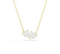 Swarovski Collana Mesmera Attract, Cuore, Bianca, Placcato color oro