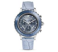 Swarovski - Orologio Lux Chrono in Pelle Blu - - Accessories - Donna - Blu - ONE SIZE