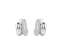 Swarovski - Orecchini a cerchio Dextera - - Accessories - Donna - Grigio - ONE SIZE