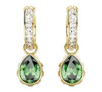 Swarovski - Orecchini a goccia da donna verdi Chroma:pe Mini Hoop Gre/Gos 5662922 - - Accessories - Donna - Giallo - ONE SIZE