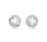 Swarovski Orecchini Angelic, bianco, Placcatura rodio