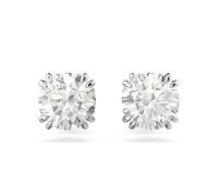 Swarovski Orecchini a lobo Constella, Taglio Round, Bianchi, Placcato rodio