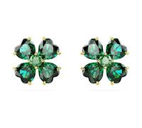 Swarovski Orecchini oro / verde, Taglia One Size