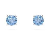 Swarovski Orecchini a lobo Stilla Attract, Taglio Round, Bianchi, Placcato rodio
