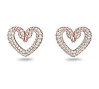 ORECCHINI ORO ROSA DONNA SWAROVSKI UNA