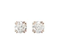 Swarovski Stilla boucles d'oreilles, cristaux blancs taille brillant