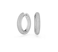 Swarovski Orecchini 'Dextera' argento / bianco Donna Swarovski One Size