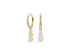 Swarovski - Orecchini in Cristallo e Oro Scelta Elegante - - Accessories - Donna - Giallo - ONE SIZE