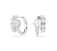 Swarovski - Orecchini a cerchio Matrix - - Accessories - Donna - Grigio - ONE SIZE